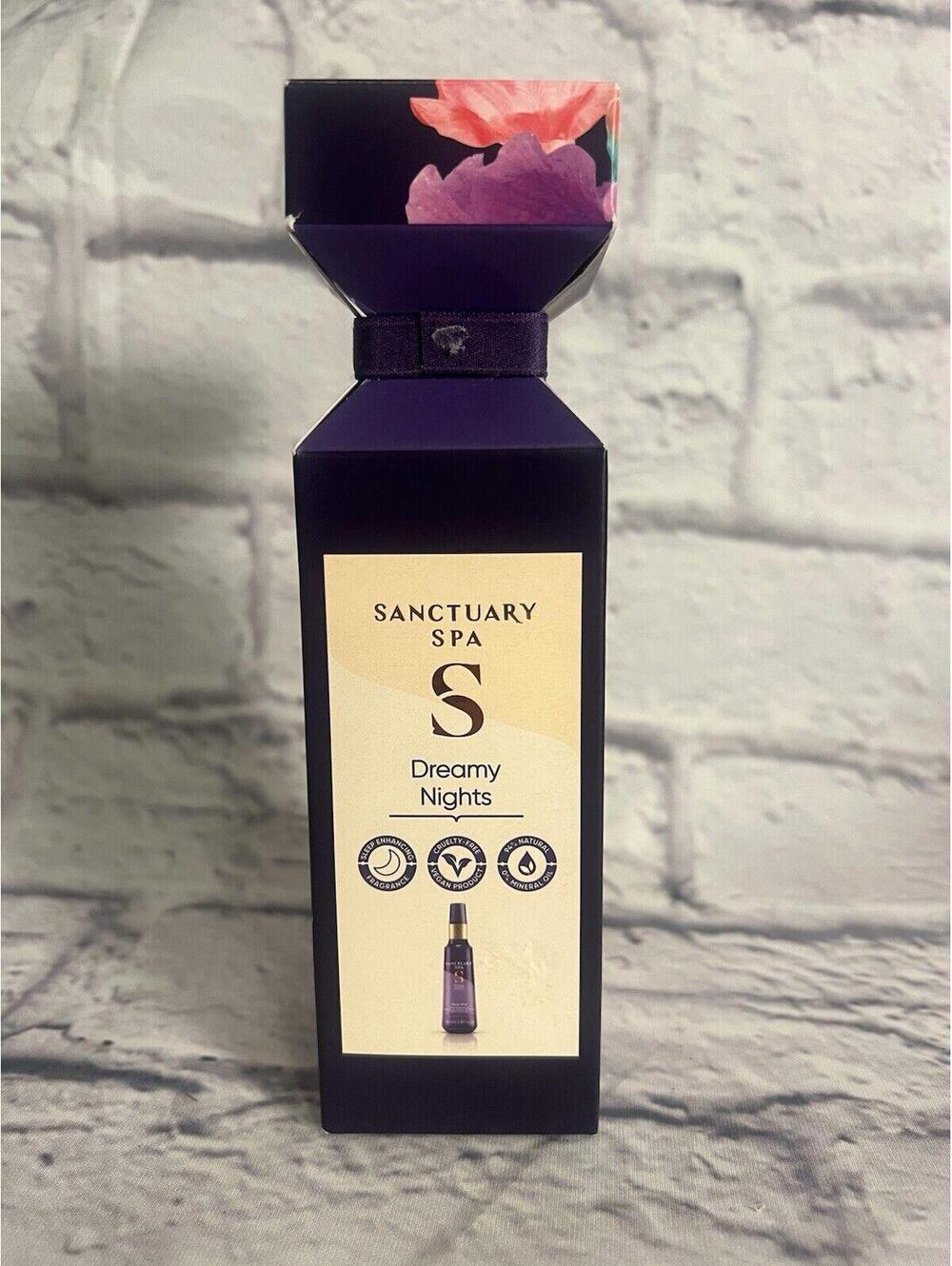 Sanctuary Spa Dreamy Nights Wellness Solutions Sleep Mist 3.38oz New In Box